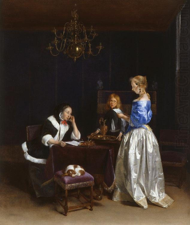 TERBORCH, Gerard The Letter (mk25 china oil painting image